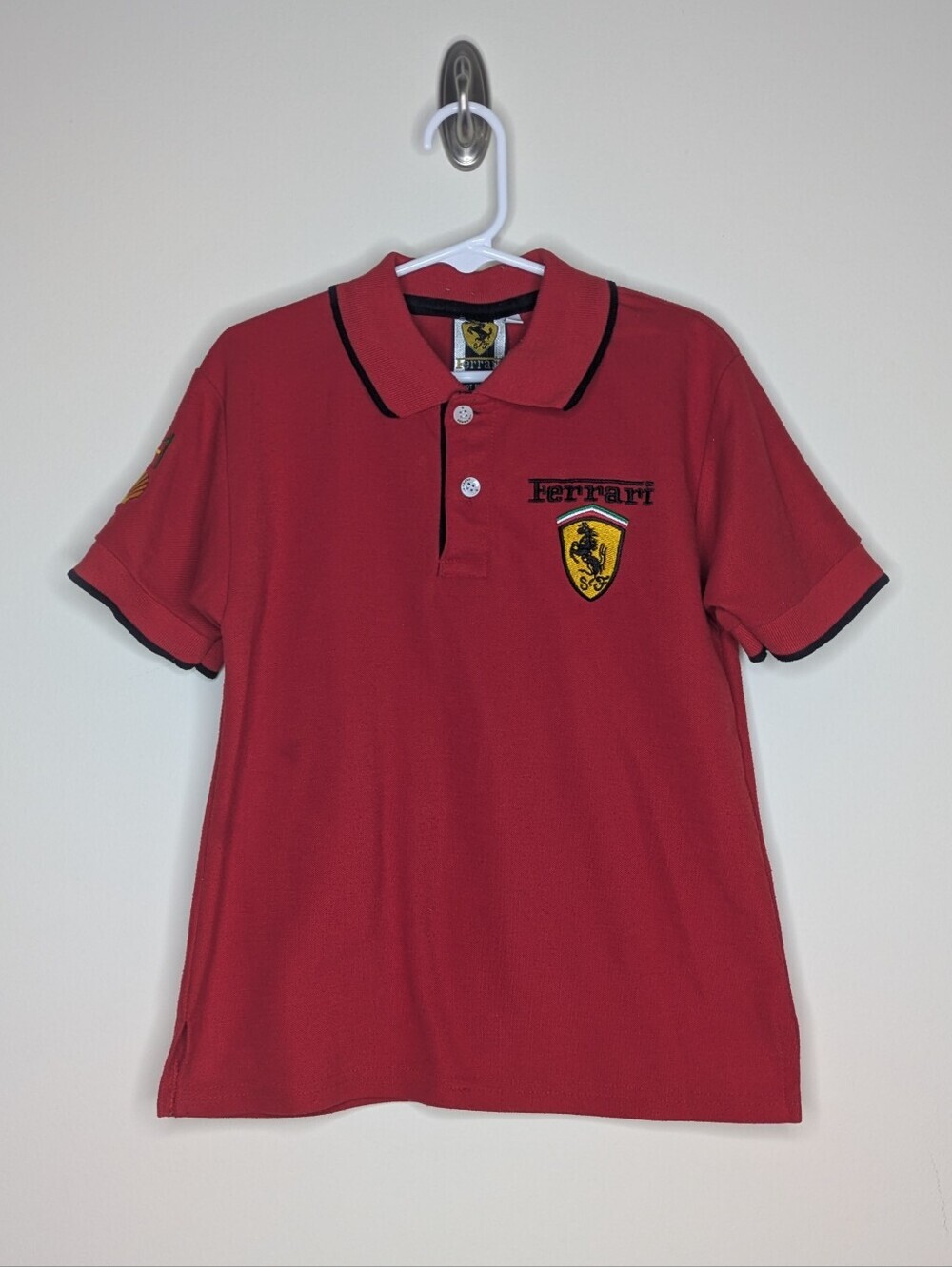 Ferrari F1 Racing Polo Shirt 8/10
